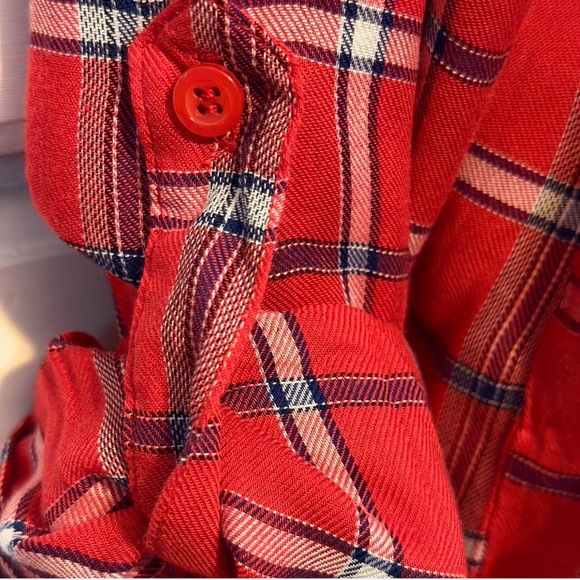 ‎Button Down Plaid Top - Picture 9 of 16